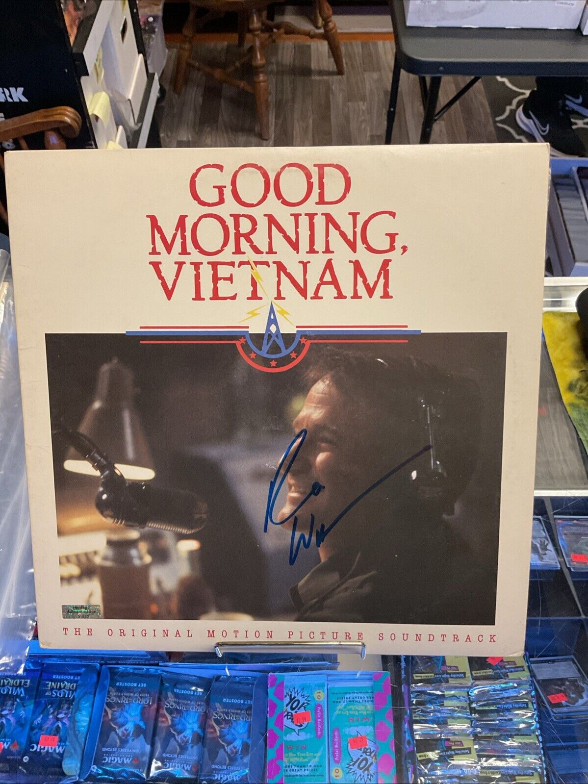 Good Morning Vietnam Signed Record
