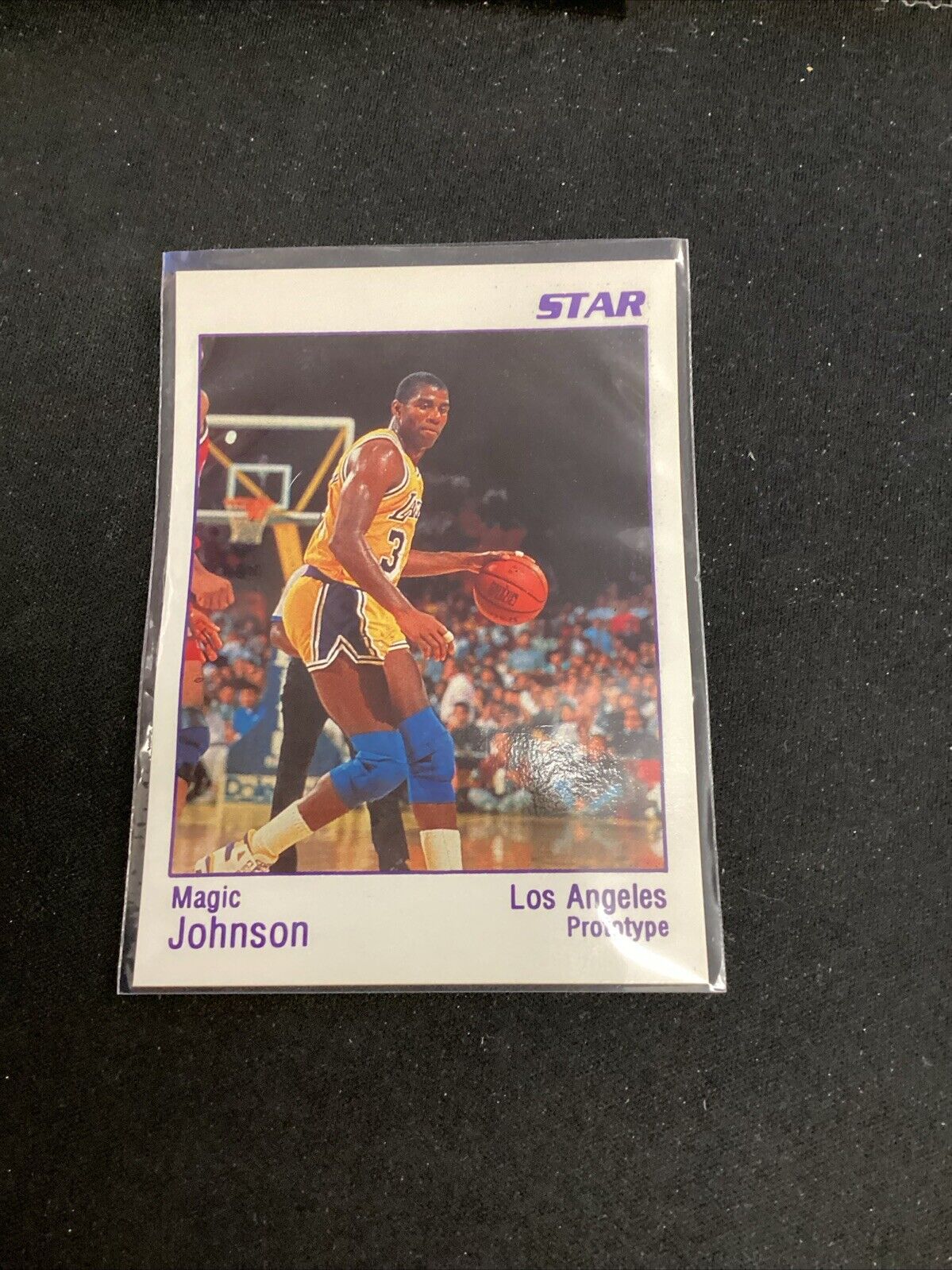 Magic Johnson 1990-91 Star Company All White Prototype Card