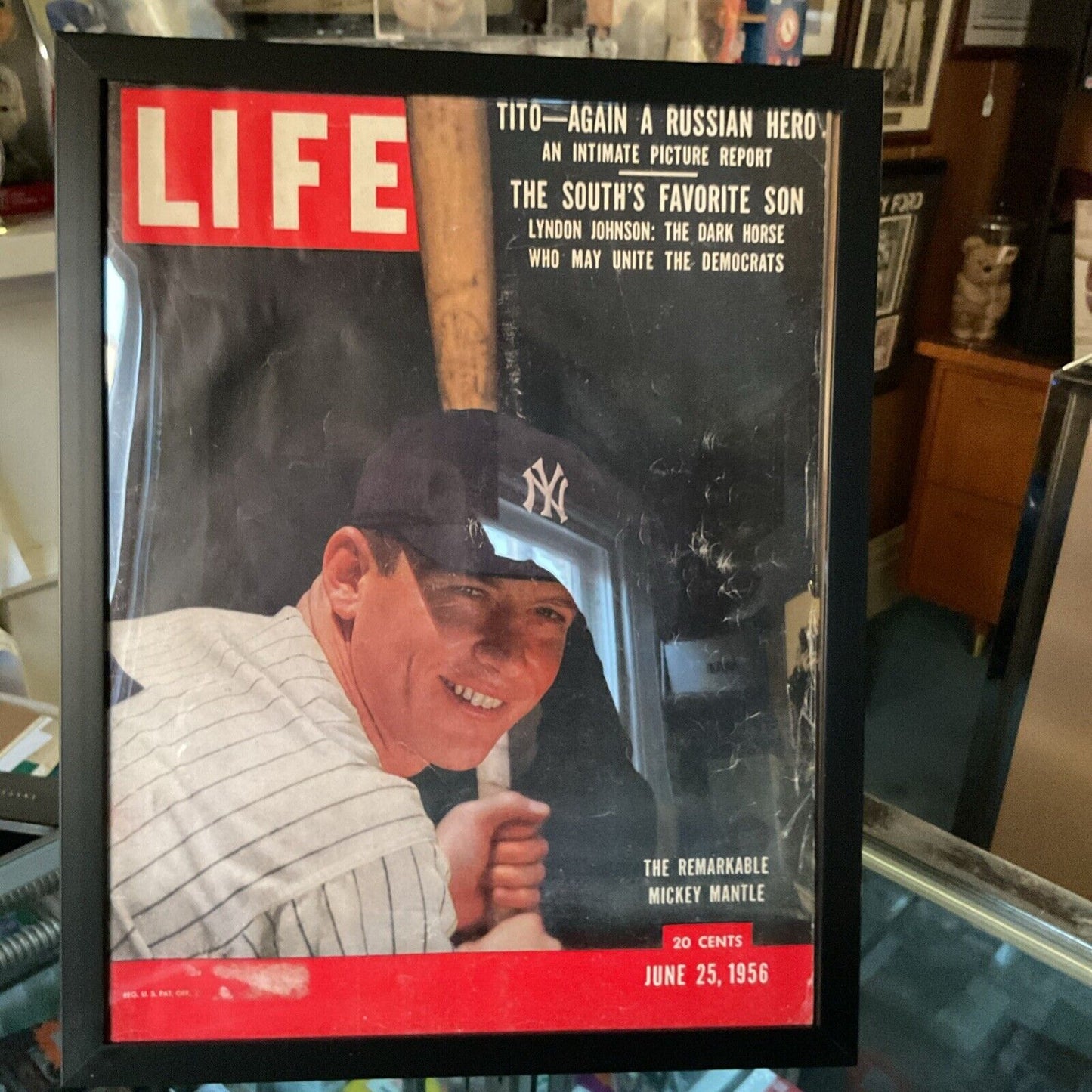 LIFE Magazine ~ Mickey Mantle ~ New York Yankees ~ June 25, 1956
