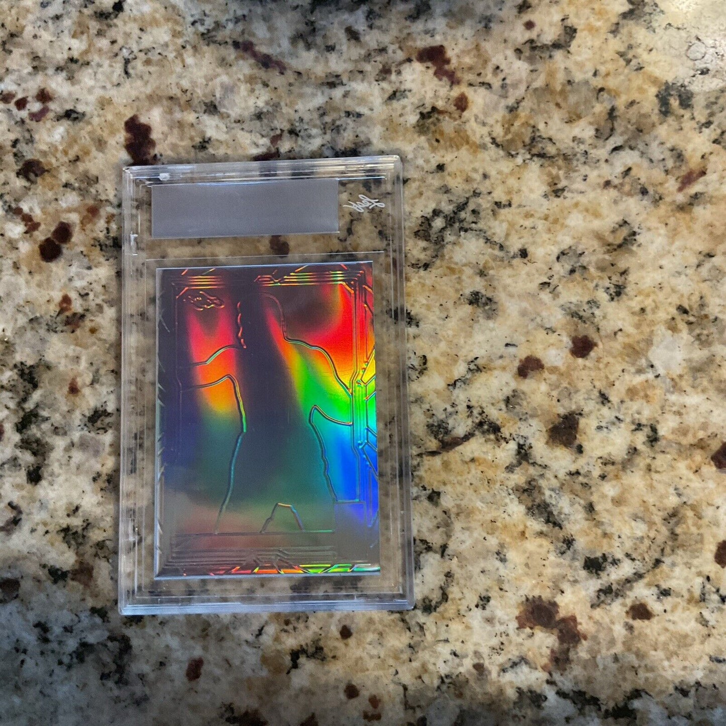 1/1 2024 leaf Muhammad Ali Legacy collection prismatic black RARE! One Of One