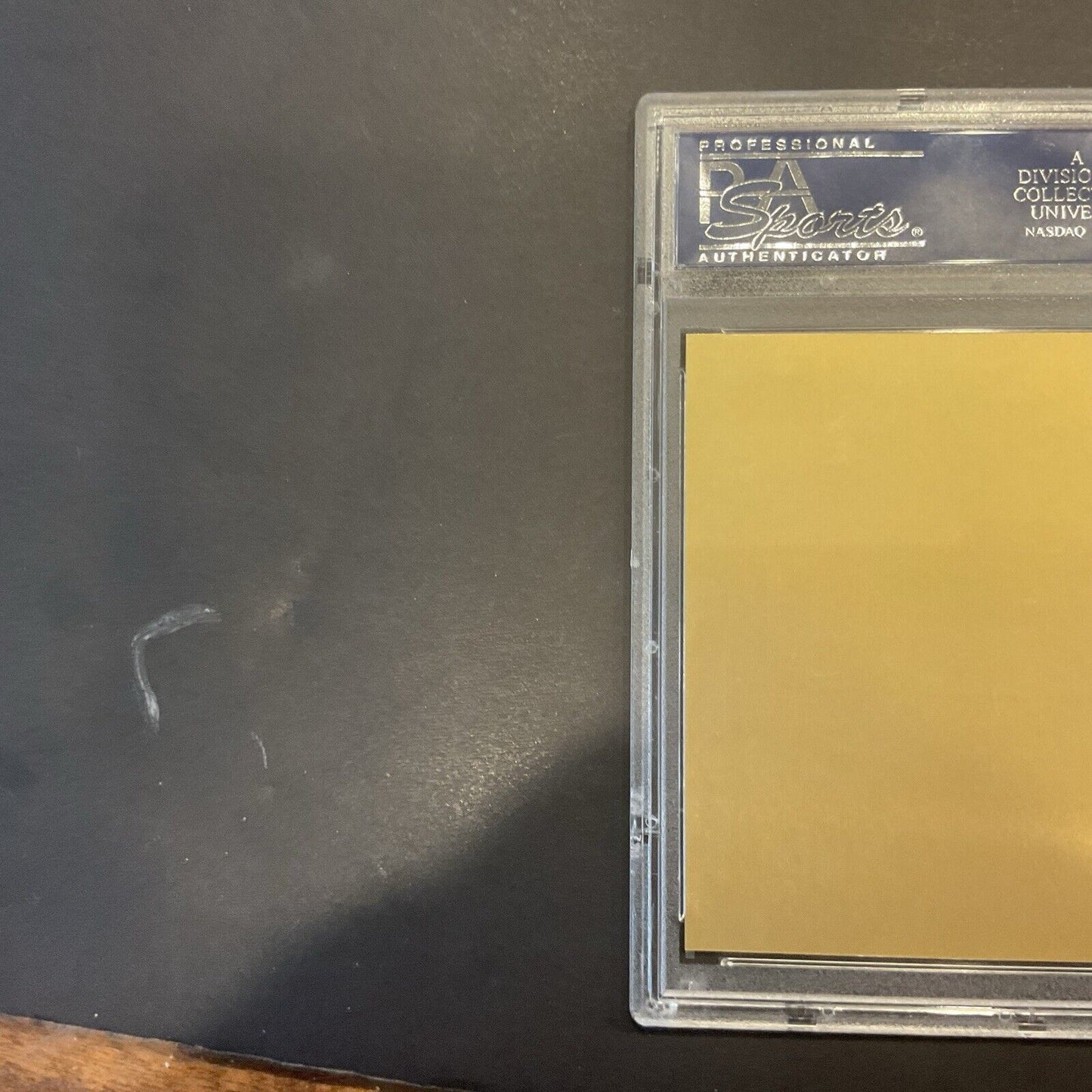 1983 Hall of Fame Hughes Jennings metallic plaque card PSA 9