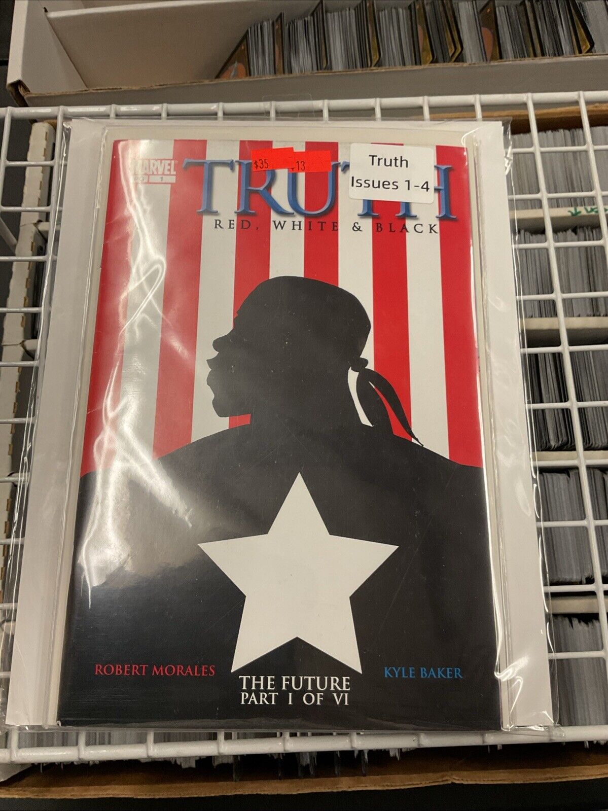 TRUTH RED WHITE & BLACK #1 2 3 4