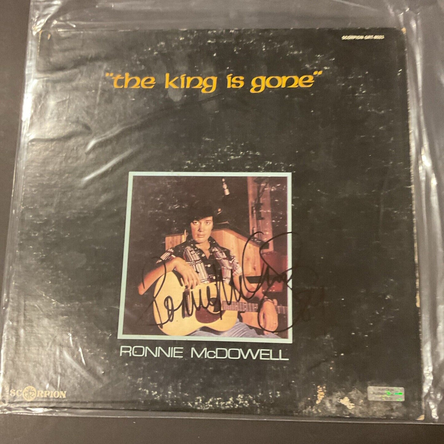 The King Is Gone Signed Album By Ronnie McDowell W Coa