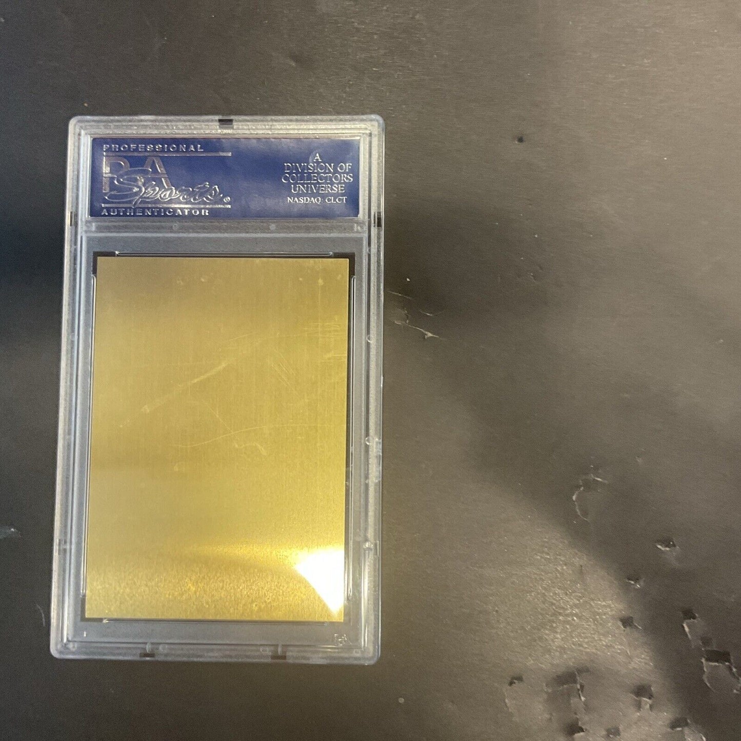 1982 Hall of Fame Fred Lindstrom Metallic plaque card PSA 7