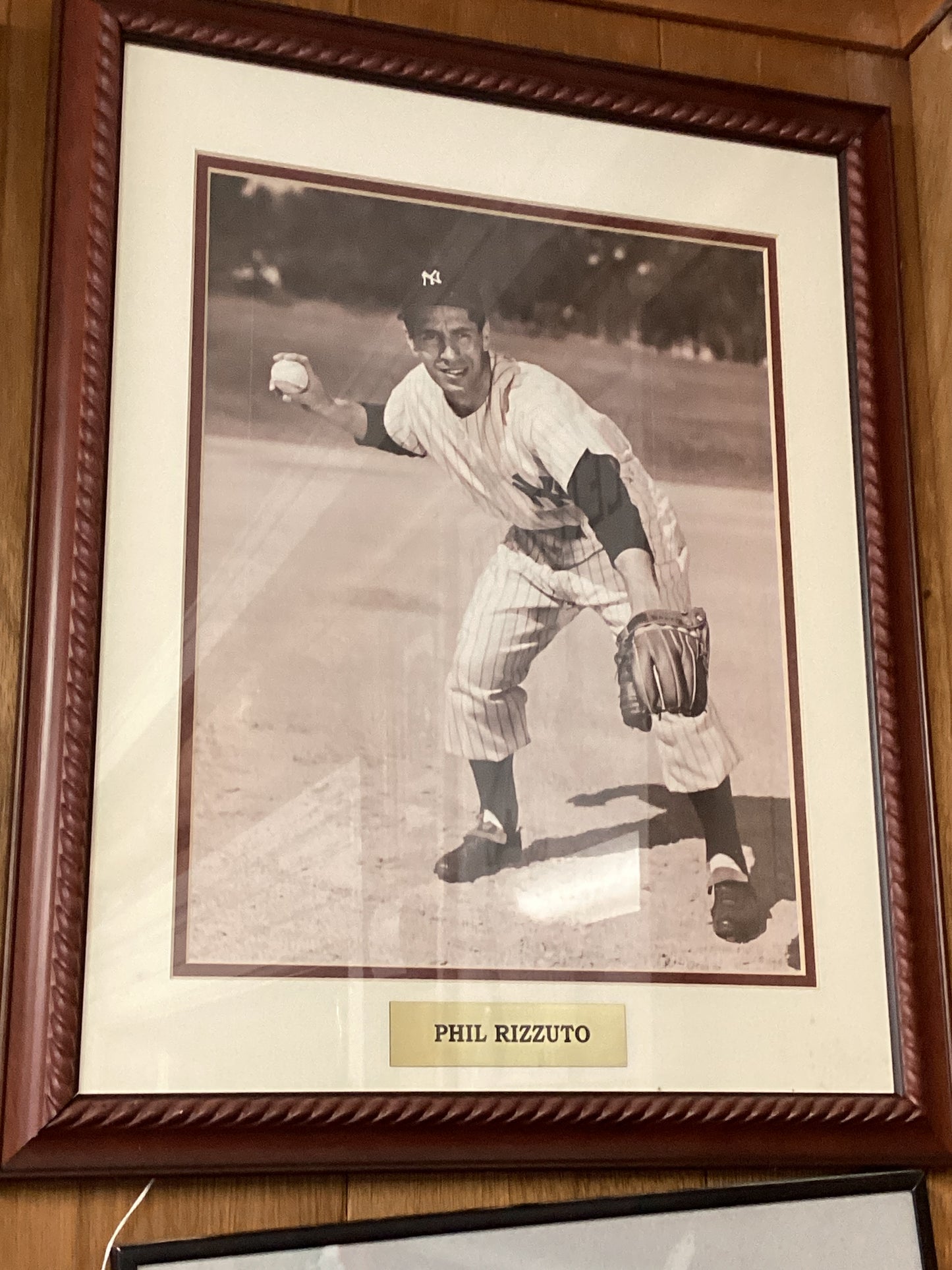 Phil Rizzuto Framed Photo