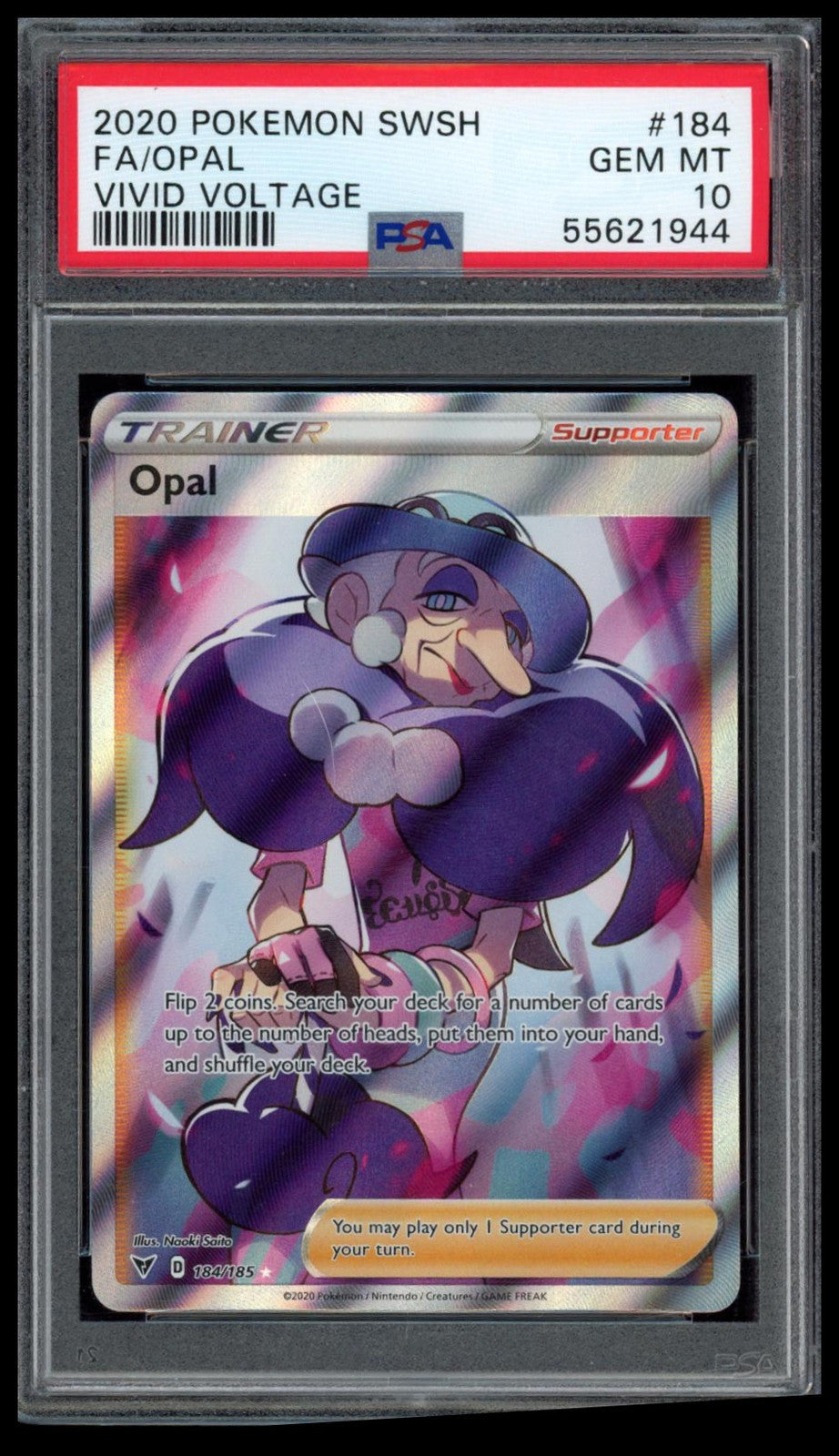 Opal (Full Art) PSA GEM-MT