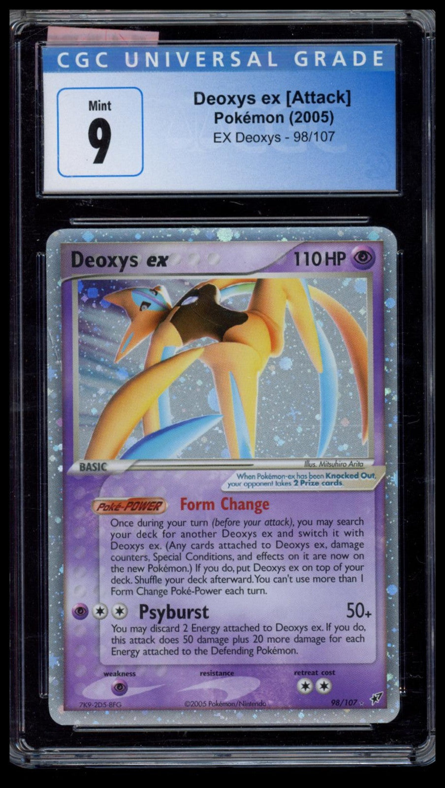 Deoxys ex (Attack Forme) CGC