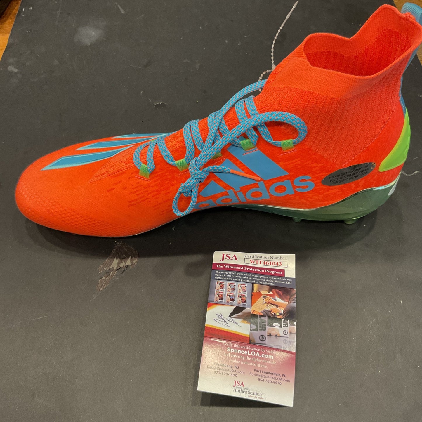 Daunte Culpepper Autographed Cleat JSA Authenticated
