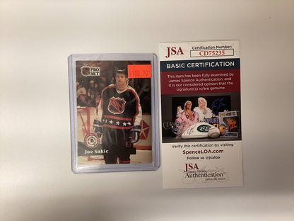 NHL Pro Set Joe Sackett Card Signed With JSA COA