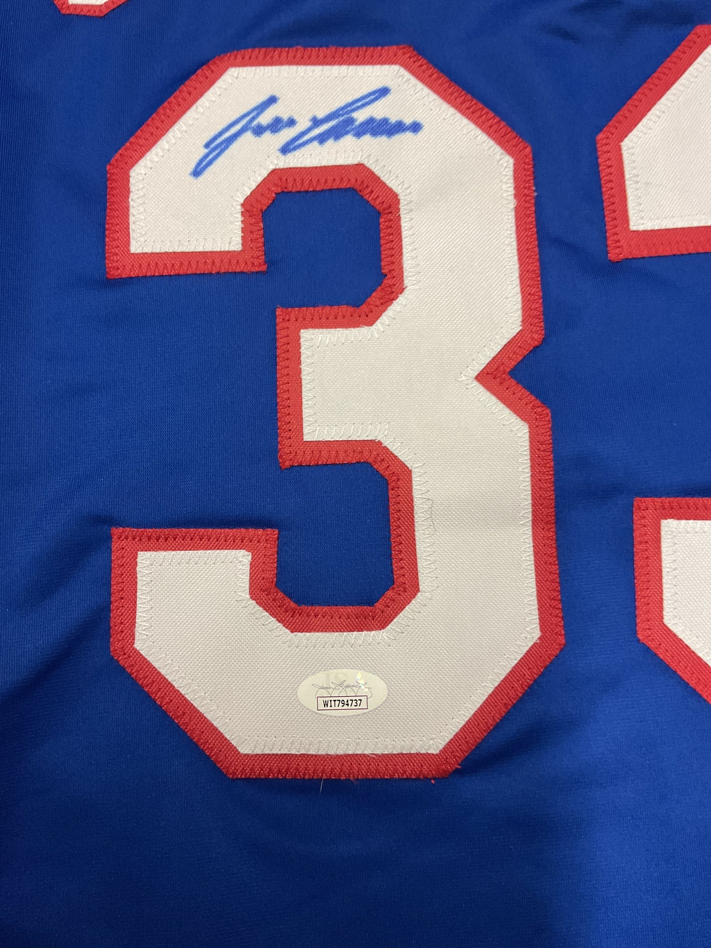 Jose Canseco Signed Autographed Jersey JSA COA