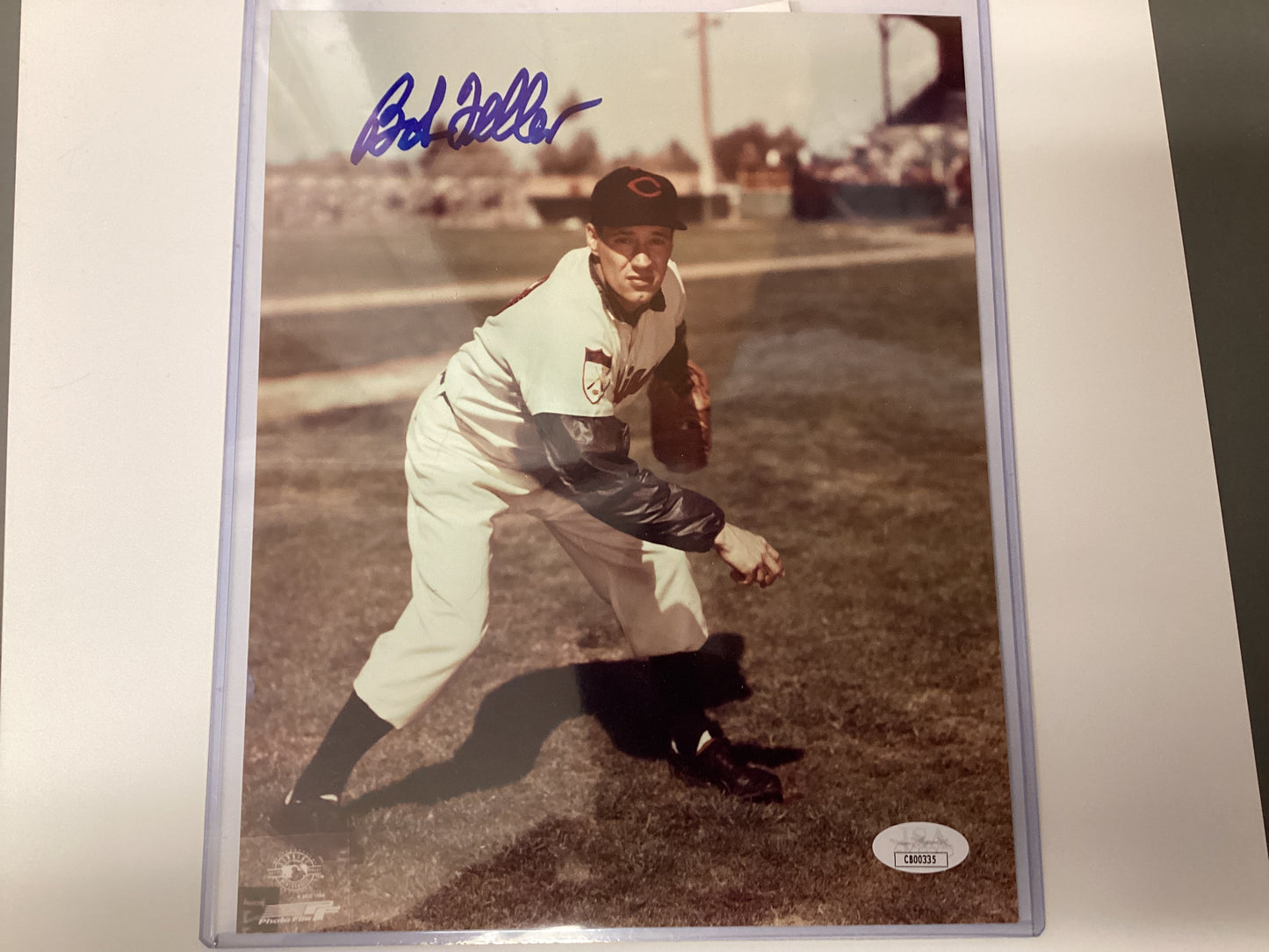 Bob Seller signed 8 x 10 photo with JSA COA
