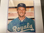 Brett Saberhagen signed 8 x 10 photo with JSA COA