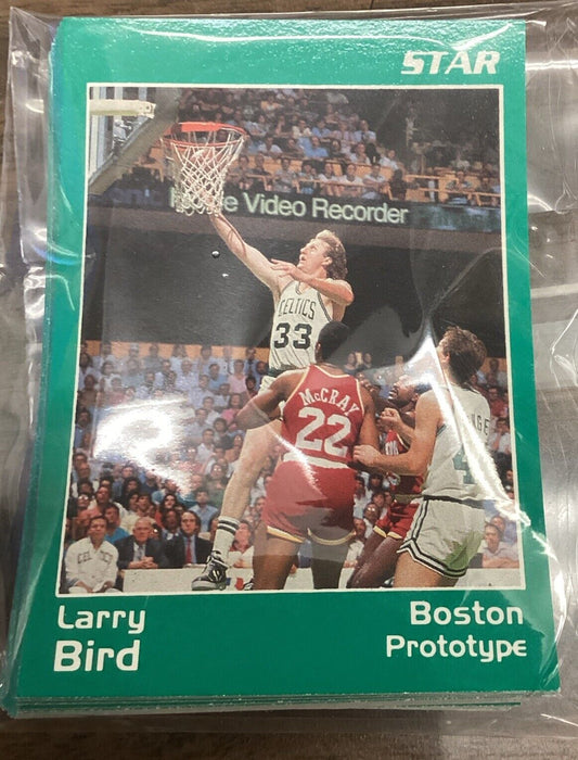 1990-91 Star Ad Cards Larry Bird (Green) HOF