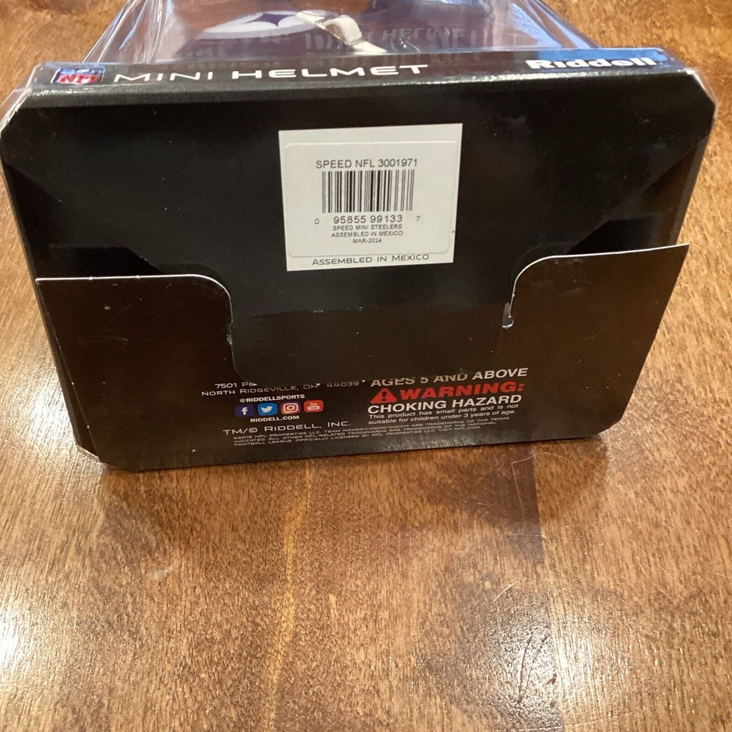 Louis Lipps Pittsburgh Steelers Signed Autographed Mini helmet  JSA COA