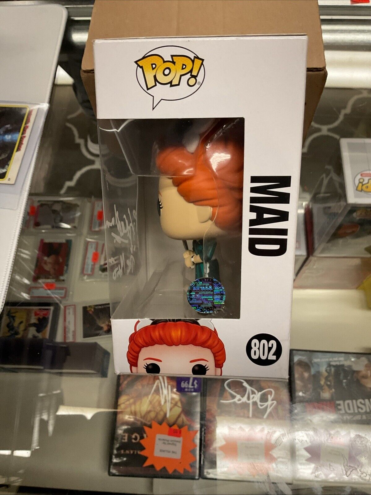 Funko Pop! Vinyl: Disney - Maid #802 Signed Kat Cressida COA