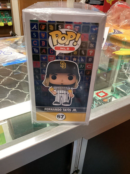 Funko Pop MLB San Diego Padres Fernando Tatis Jr Signed With COA