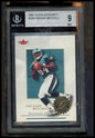 2001 Fleer Authority #109 Freddie Mitchell BGS 9 #/1350