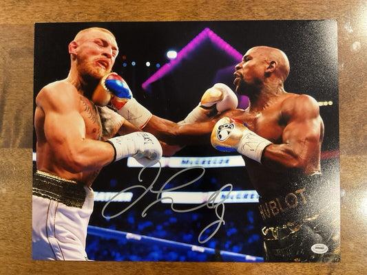 14x11 Signed Floyd Mayweather Photo With COA