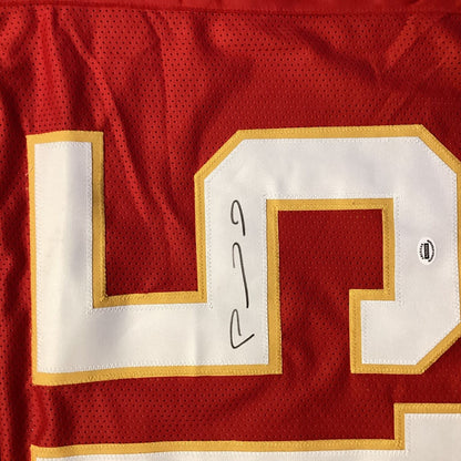 Patrick Mahomes Signed Kansas City Chiefs Red Jersey Autographed NFL