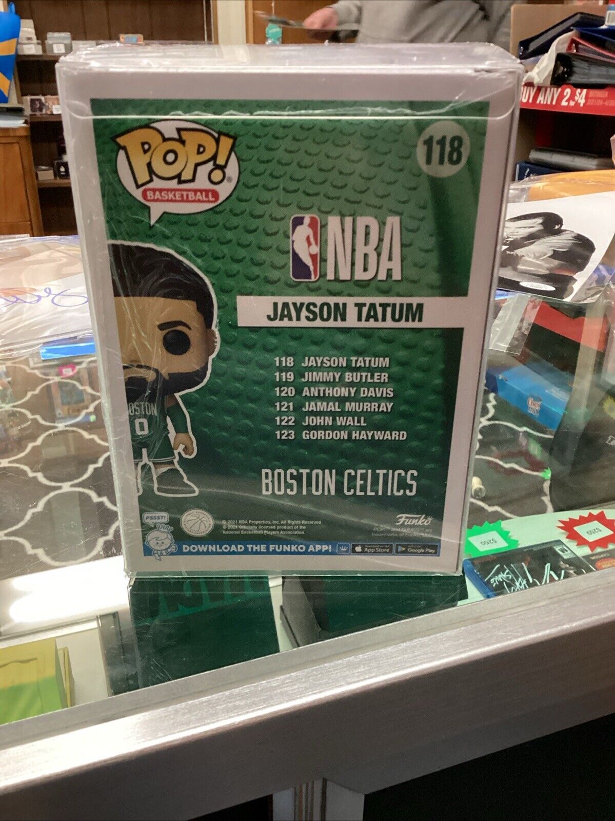 Funko Pop! Vinyl: Jayson Tatum #118