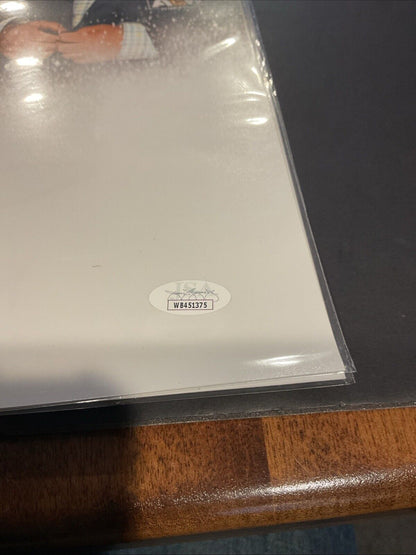 Jim Ross Signed Poster 16x20 Autographed JSA COA