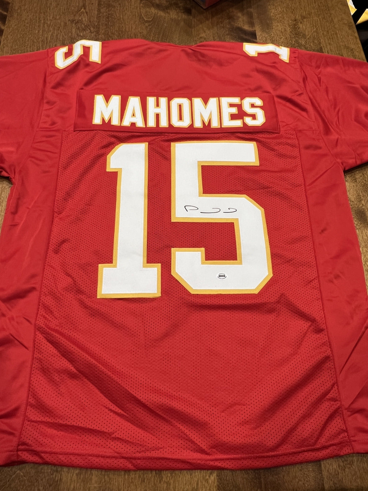 Patrick Mahomes Signed Jersey - Chiefs Red