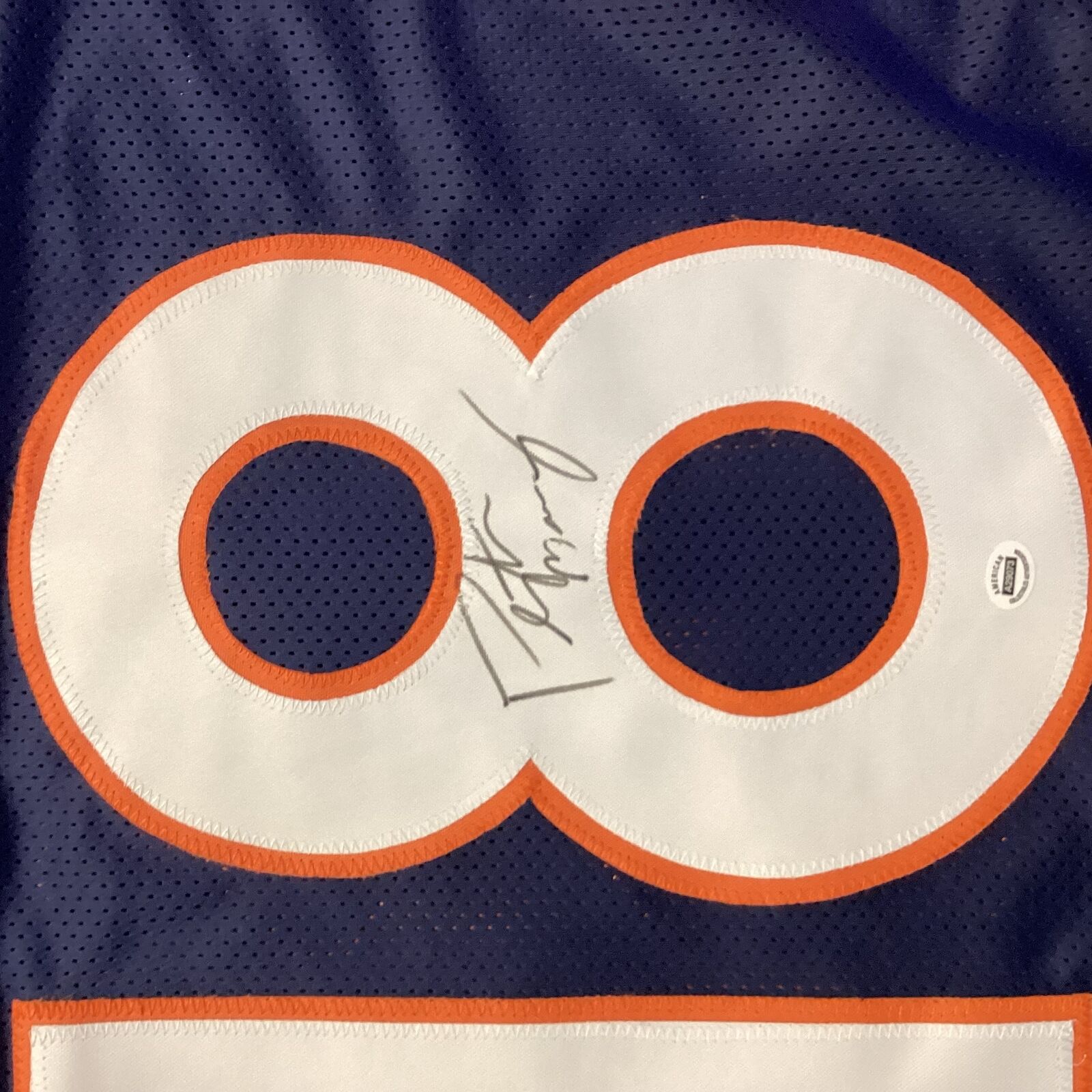 Peyton Manning Signed Denver Broncos Navy Jersey Autographed NFL