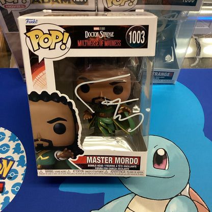 Chiwetel Ejiofor Signed Funko Pop Master Mordo Doctor Strange With COA