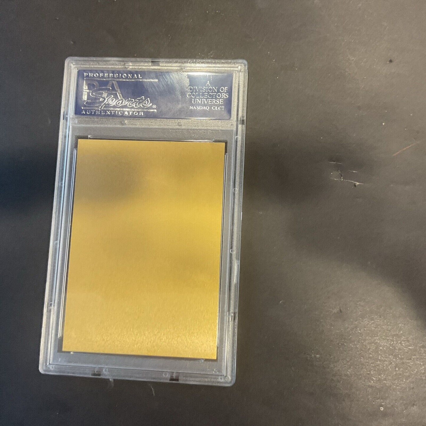 1981 Hall of Fame Kennsaw Landis metallic plaque card PSA 6