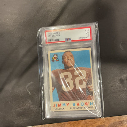 1959 Topps #10 Jim Brown PSA 3