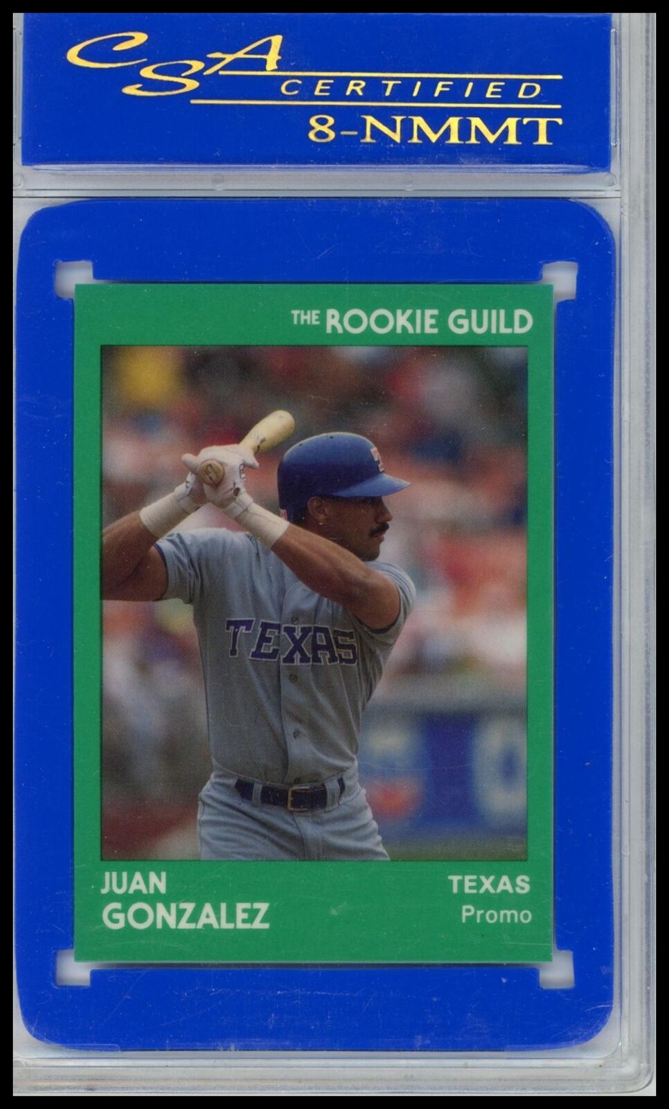 1991 Star The Rookie Guild #NNO Juan Gonzalez Promos Other 8