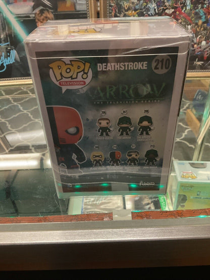 Funko Pop! Vinyl: DC Universe - Deathstroke #210 Signed With COA