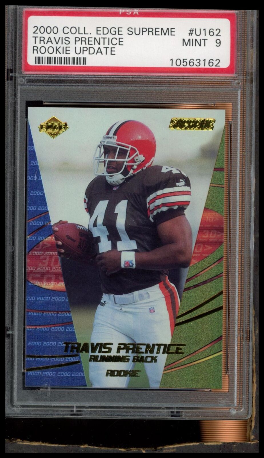 2000 Collector'S Edge Supreme #U162 Travis Prentice Rookie Update PSA 9