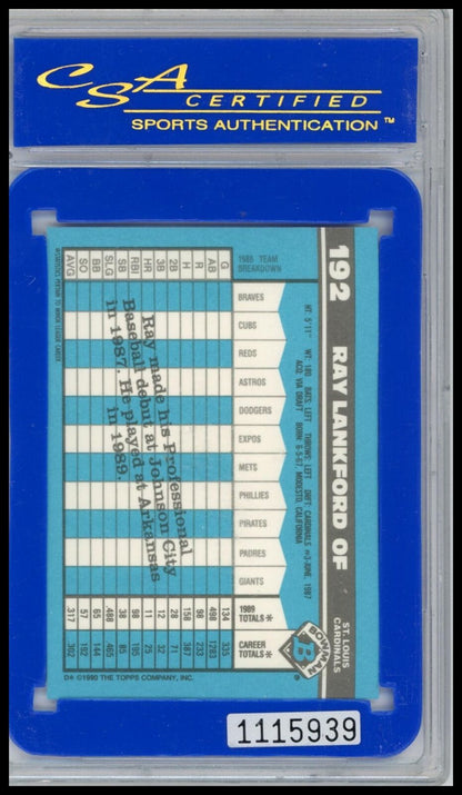 1990 Bowman #192 Ray Lankford Other 8