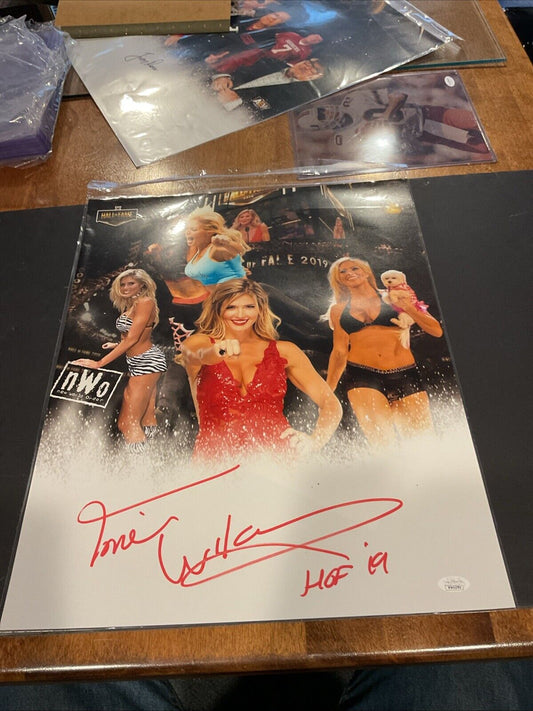 Torrie Wilson Autographed 16x20 Poster WWF WCW WWE Hall of Fame JSA COA
