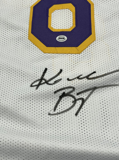 Kobe Bryant Signed Los Angeles Lakers White Jersey with COA