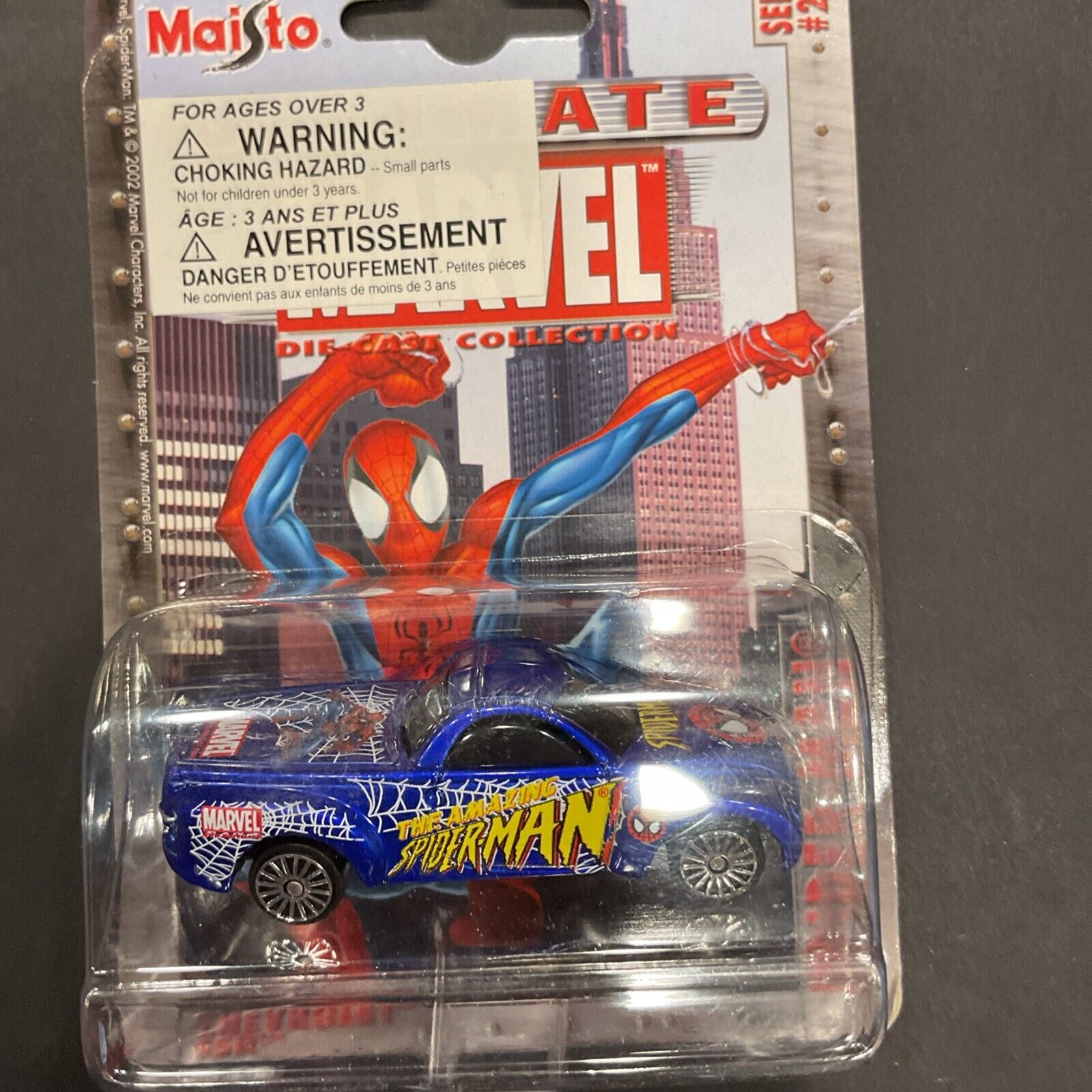 GM Die Cast  Car Spider-Man 2002 