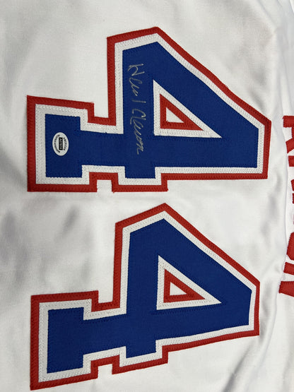 Hank Aaron Signed Atlanta Braves White Jersey with COA