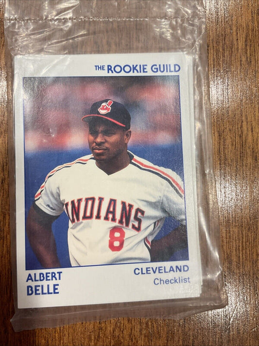 1991 The Star Company The Rookie Guild Albert Belle Sealed Set Complete