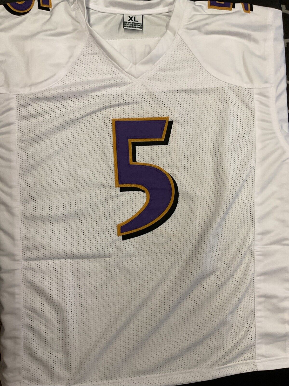 JOE FLACCO RAVENS SUPER BOWL MVP AUTOGRAPHED SIGNED JERSEY JSA COA AUTHENTIC