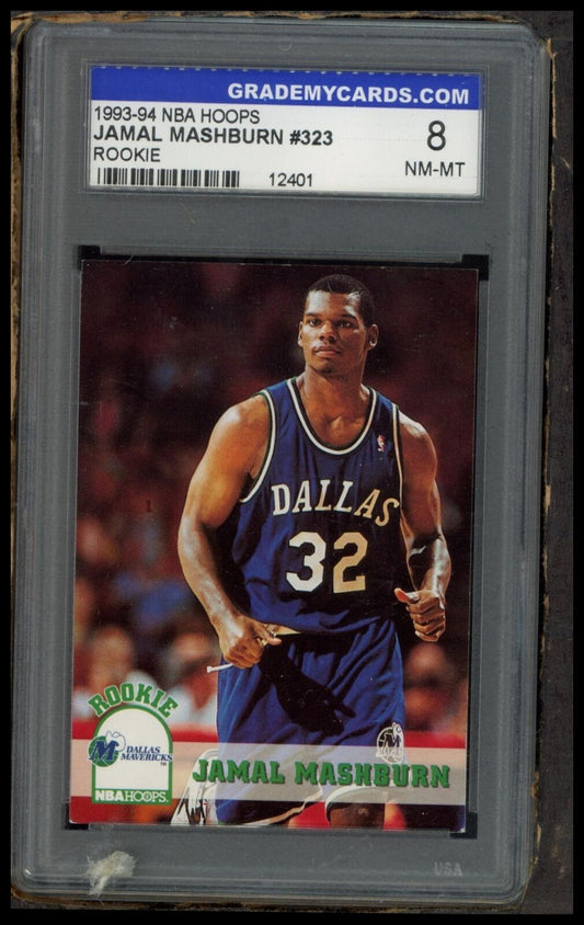 1993-94 Hoops #323 Jamal Mashburn Fifth Anniversary Gold Other 8