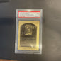 1982 Hall of Fame Burleigh Grimes metallic plaque Card PSA  9. None Higher 