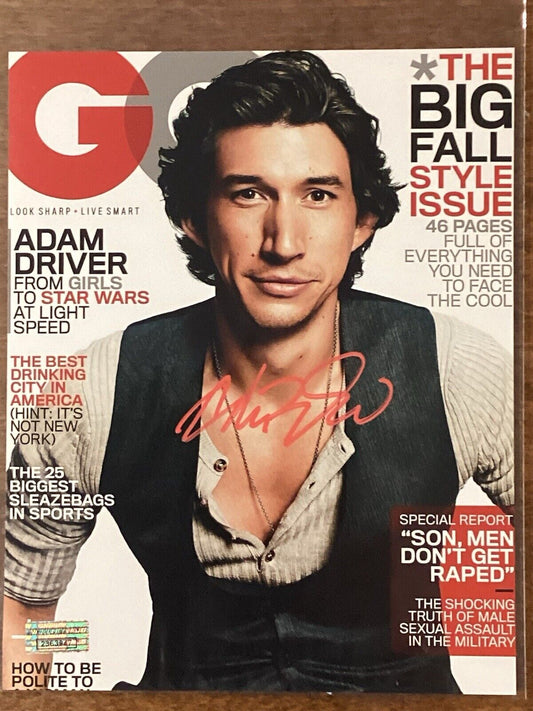 Adam Driver Signed 8x10 Photo