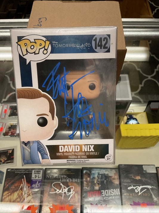 Signed David Nix 142 Funko Pop signed  *Hugh Laurie* COA