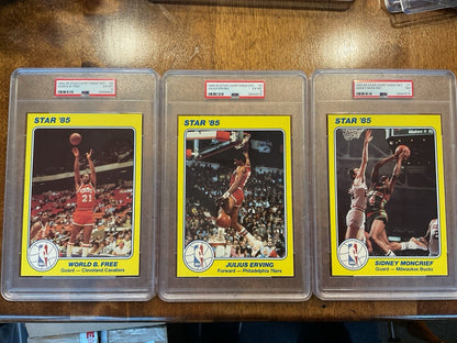 Complete Graded Series 1 NBA Court Kings Star 85/1 To 25 Graded  PSA Grades Vary