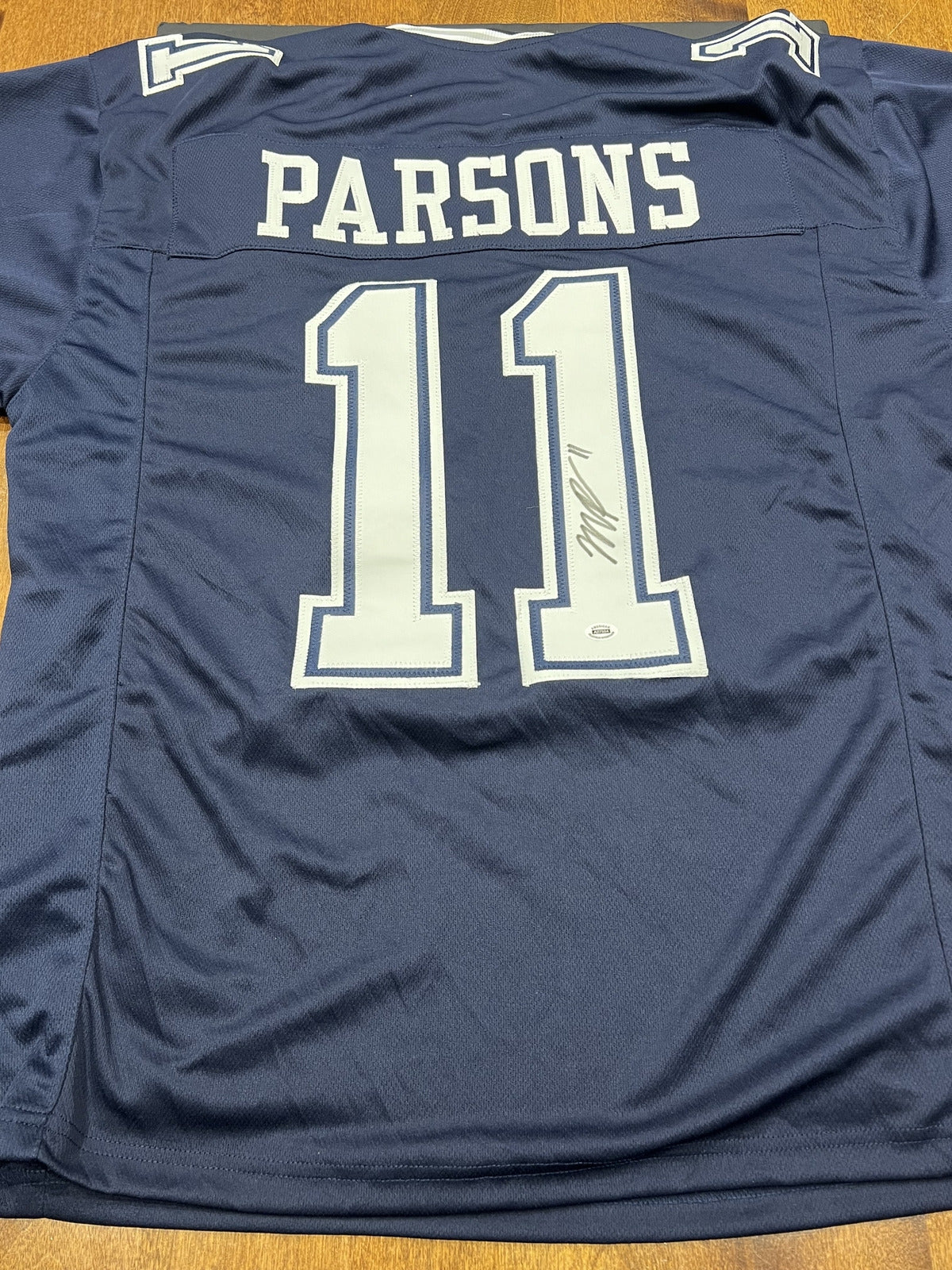 Micah Parsons Signed Dallas Cowboys Navy Jersey with COA