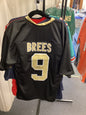 Drew Brees #9 New Orleans Saints Signed Black Jersey