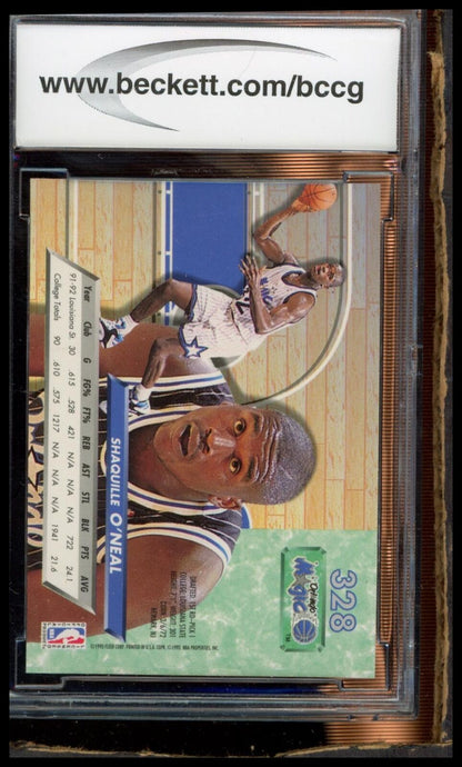 1992-93 Ultra #328 Shaquille O'Neal BCCG 10