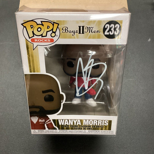 Funko Pop! Boys II Men Wanya Morris #233 SIGNED w/COA