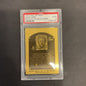 1981 Hall of Fame Addie Joss metallic placard PSA 9
